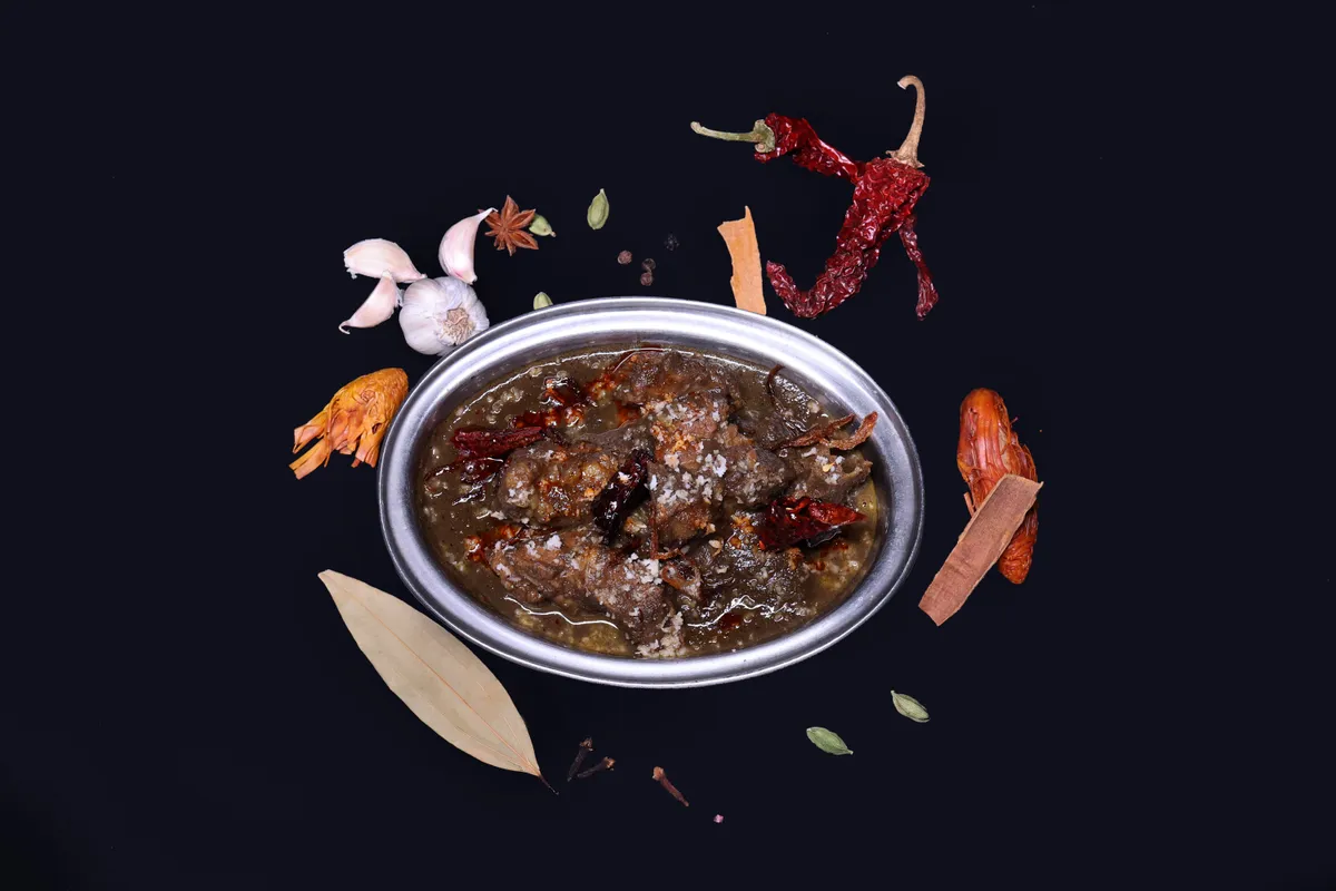 Heritage Maharashtrian feast spread